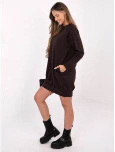 Šaty RV TU 5184.93P tmavě hnědá