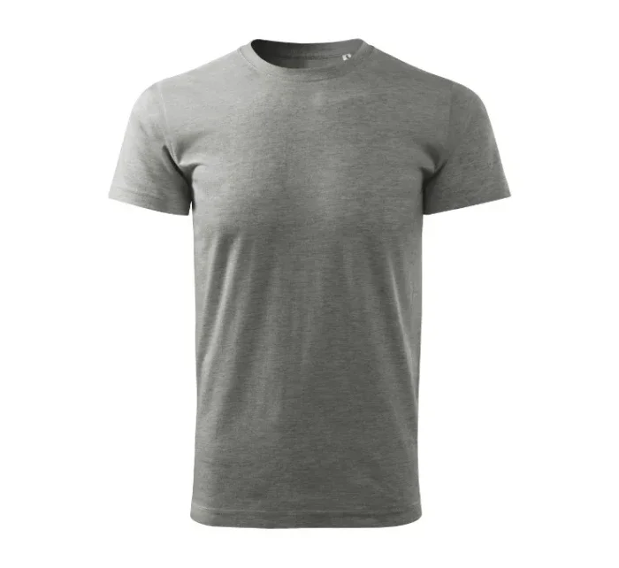 Basic Free tričko pánské tmavě šedý melír Basic Free tričko pánské tmavě šedý melír