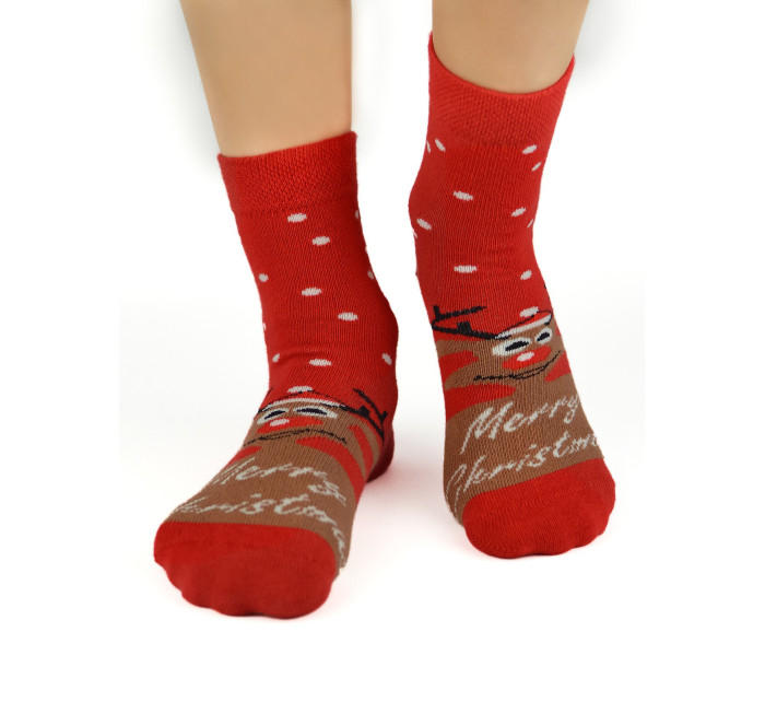 Dámské ponožky Noviti SB060 Xmas 27-34