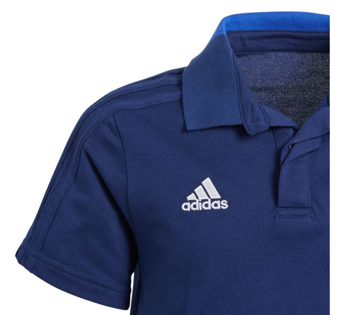Dětské polo tričko Condivo 18 Cotton Jr CF4368 - Adidas
