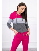 model 18742399 barevná pruhovaná souprava - K-Fashion model 18742399 barevná pruhovaná souprava - K-Fashion