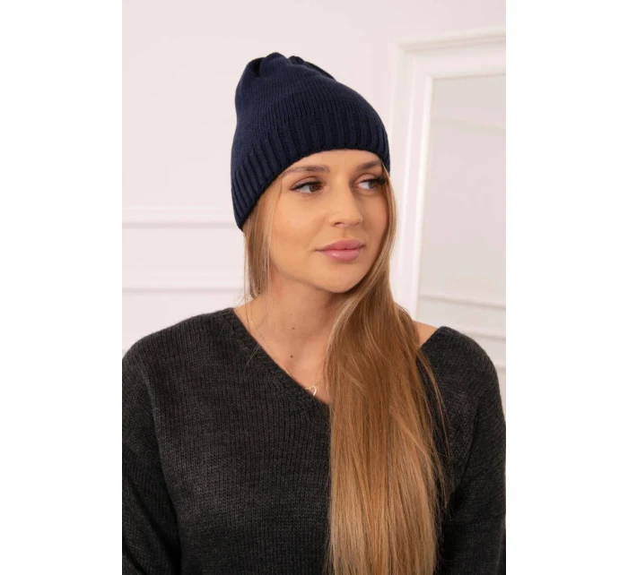 Dámská čepice Berry K344 navy blue