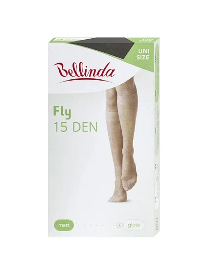 Dámské model 21303079 podkolenky FLY 15 den Černá - Bellinda
