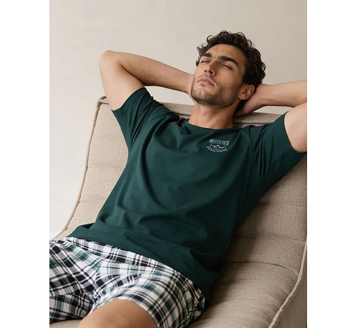 Pyžamo model 22012185 Montana kr/r 3XL5XL - Cornette