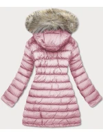 DWUSTRONNA DAMSKA KURTKA ZIMOWA Z KAPTUREM model 21241910 - SPEED.A