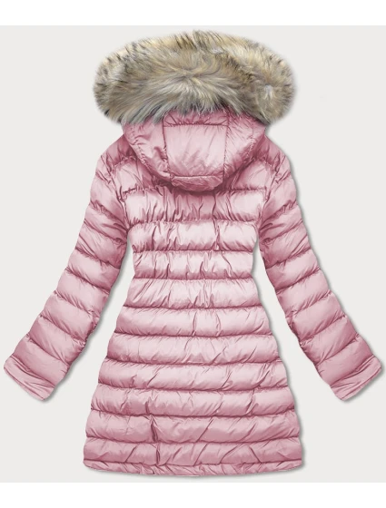 DWUSTRONNA DAMSKA KURTKA ZIMOWA Z KAPTUREM model 21241910 - SPEED.A