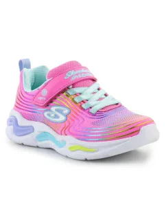 Boty Skechers S-Lights Wavy Beams Jr 302338L-PKMT