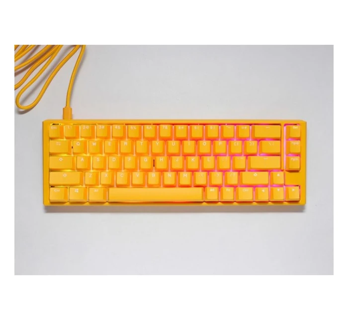 Ducky One 3 Yellow SF Herní USB QWERTY klávesnice US English Yellow Ducky One 3 Yellow SF Herní USB QWERTY klávesnice US English Yellow