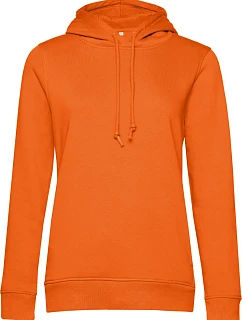 B&C Inspire Hooded /women_° Dámská mikina s kapucí 01.W34B pure orange