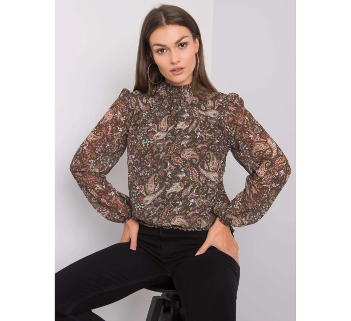 Halenka D50039F11031A tmavě zelená