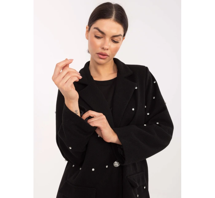 Marynarka IT MA model 21795557 czarny - FPrice Marynarka IT MA model 21795557 czarny - FPrice