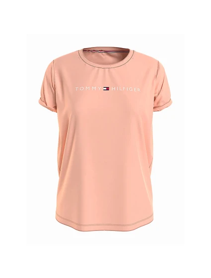 Dámské Tričko s krátkým rukávem UW0UW01618-TLR - Tommy Hilfiger Dámské Tričko s krátkým rukávem UW0UW01618-TLR - Tommy Hilfiger