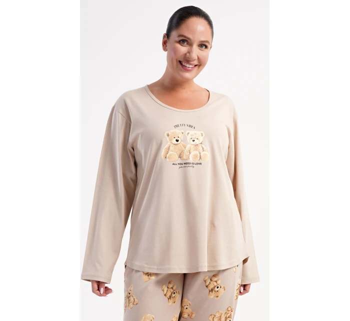 Dámské pyžamo dlouhé model 21773539 - Vienetta