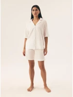 Henderson Dámské pyžamo 43348 Nilsa 2 kr/r S-L pruhované Henderson Dámské pyžamo 43348 Nilsa 2 kr/r S-L pruhované