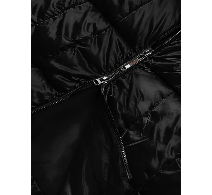 METALICZNA KURTKA ZIMOWA DAMSKA CZARNA model 21245383 - S'WEST METALICZNA KURTKA ZIMOWA DAMSKA CZARNA model 21245383 - S'WEST