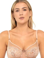 Dámská podprsenka Perla A143 cappucino - Samanta