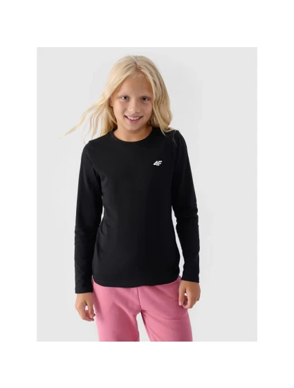 Dívčí regular fit s dlouhým rukávem 4F Junior 4FJWMM00TLONF318-20S
