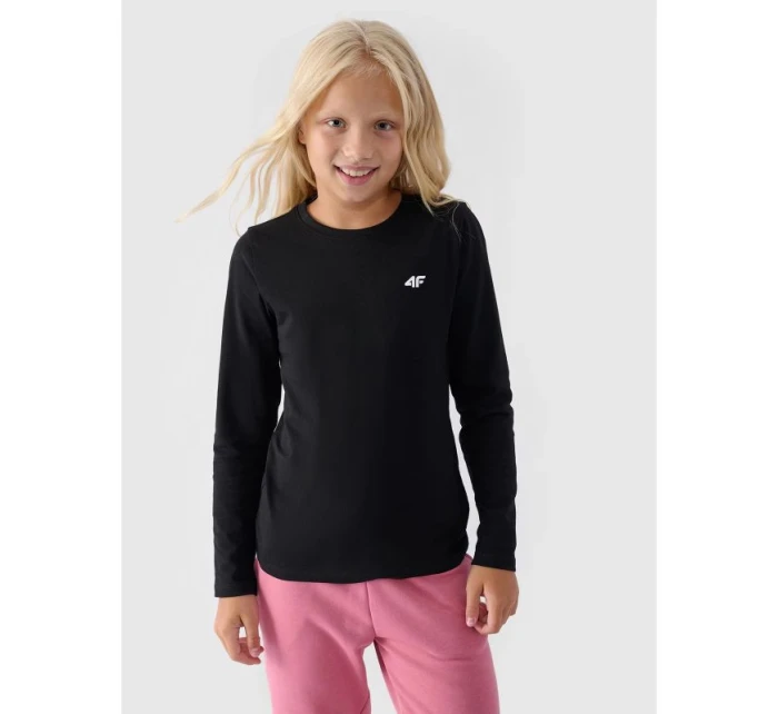 Dívčí regular fit s dlouhým rukávem 4F Junior 4FJWMM00TLONF318-20S