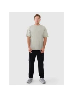 Pánské hladké tričko oversize model 21433391 - 4F Pánské hladké tričko oversize model 21433391 - 4F