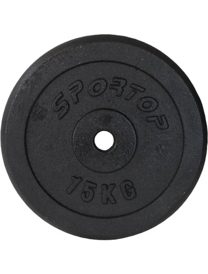 ČERNÁ CELULÁRNÍ HMOTNOST 15 KG ENERO FIT fi26.5