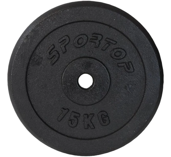 ČERNÁ CELULÁRNÍ HMOTNOST 15 KG ENERO FIT fi26.5