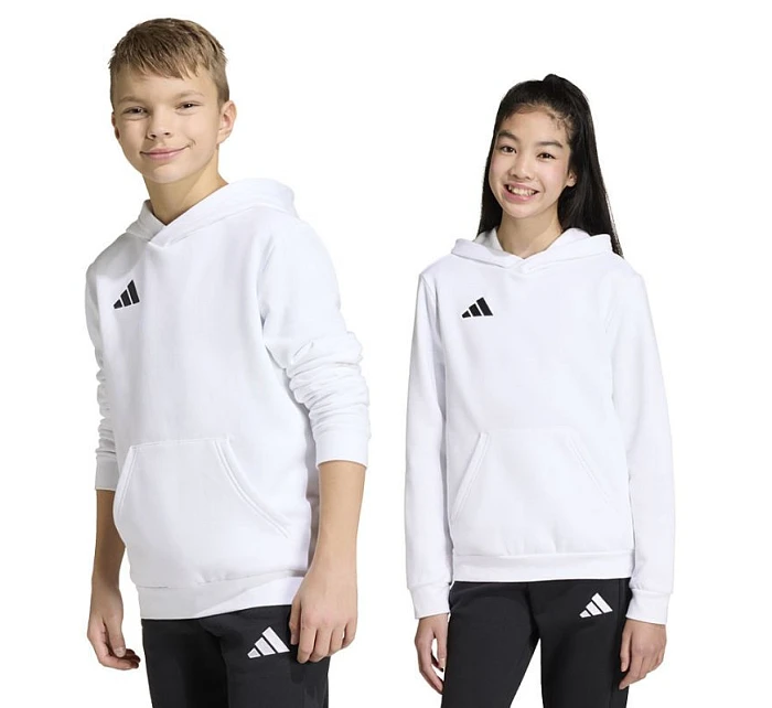 Dětská mikina Entrada 26 Hoody bílá model 22053202 - ADIDAS Dětská mikina Entrada 26 Hoody bílá model 22053202 - ADIDAS