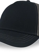 Atlantis Headwear Rapper Canvas-S 5 panelová Trucker kšiltovka 33.0234 navy/dark grey