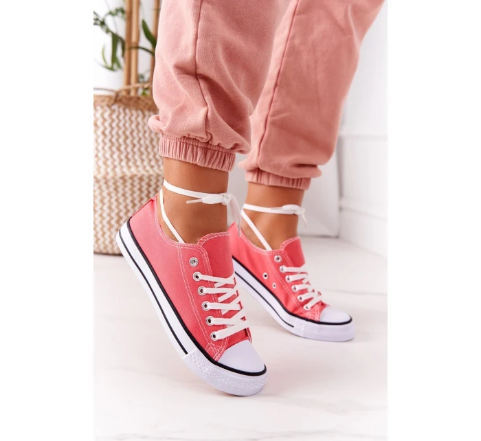 Dámské Klasické Tenisky Korálové model 21558078 - Boto Dámské Klasické Tenisky Korálové model 21558078 - Boto