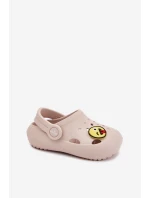 Dětské Pěnové Pantofle S Potiskem Béžové LEMIGOSE 880 Dětské Pěnové Pantofle S Potiskem Béžové LEMIGOSE 880