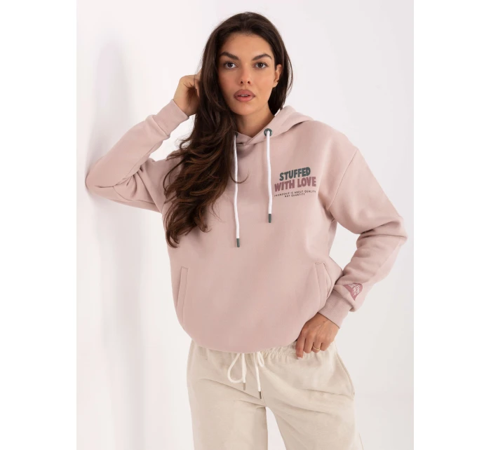 Bluza model 21378726 ciemny różowy - FPrice Bluza model 21378726 ciemny różowy - FPrice