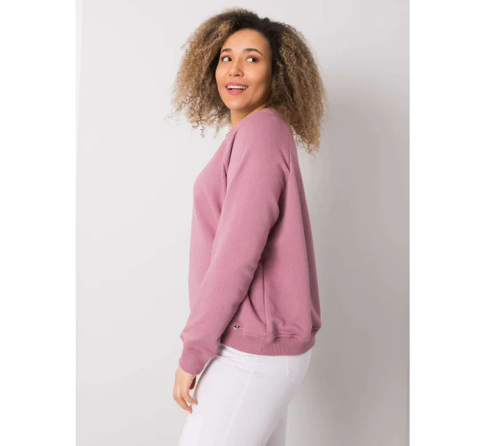 Mikina RV BL 6326.02X tmavě růžová