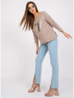 Halenka RV BZ 0224.42 tmavě lila Halenka RV BZ 0224.42 tmavě lila