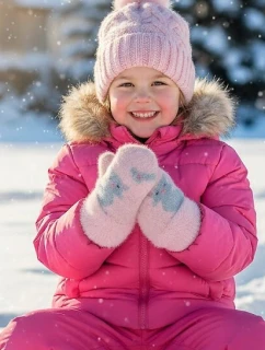 Dětské rukavice  Girl model 20480417 - Noviti