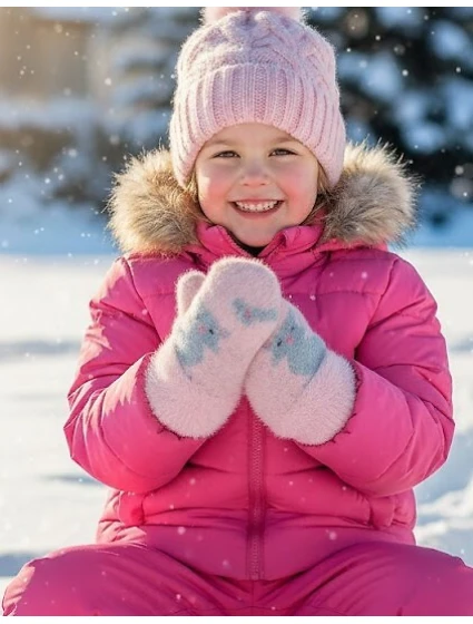 Rukavice Noviti RZ049 Girl Fluffy Kitten