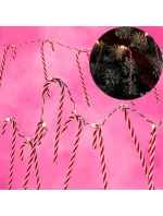 SVĚTLA GIRLANDY 10 VEDL LÍZÁTKO TYČINKY VÁNOČNÍ STROM TEPLÁ BÍLÁ LUCA