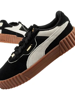 Dámské sportovní boty Puma Carina 3.0 leather black fashionable dámské