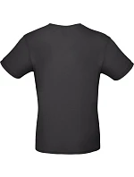 B&C #E150 Tričko 01.001T black pure