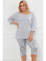 Italská móda Ibena r.3/4 sp.3/4 barva:melange/print