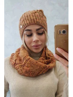 Dámská souprava s fleecem Tessa K315 light khaki+mustard