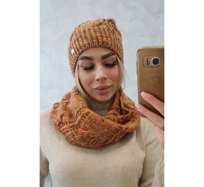 Dámská souprava s fleecem Tessa K315 light khaki+mustard