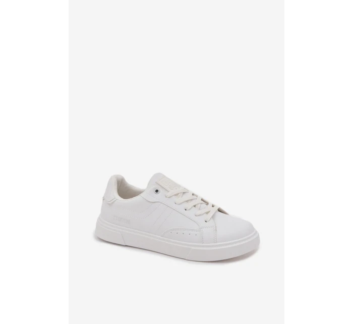 Pánské Tenisky Z Eko Kůže Big Star OO174118 Bílé Pánské Tenisky Z Eko Kůže Big Star OO174118 Bílé