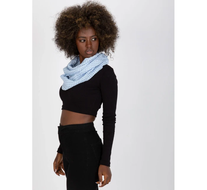 Dámská tunelová šála AT CH BF48181 světle modrá