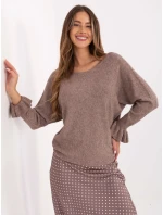 Sweter IT SW model 21480321 ciemny bezowy - FPrice