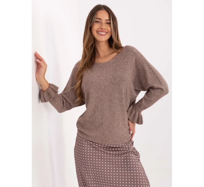 Sweter IT SW model 21480321 ciemny bezowy - FPrice