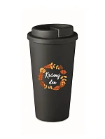 KRÁSNÝ DEN (PODZIM) - černý termohrnek 475 ml