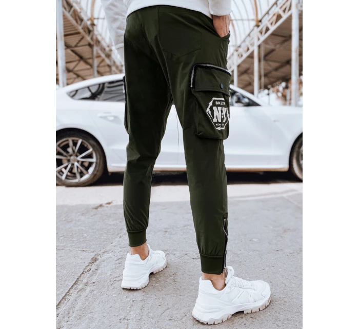 Pánské bojové kalhoty zelené model 21976738 - Dstreet