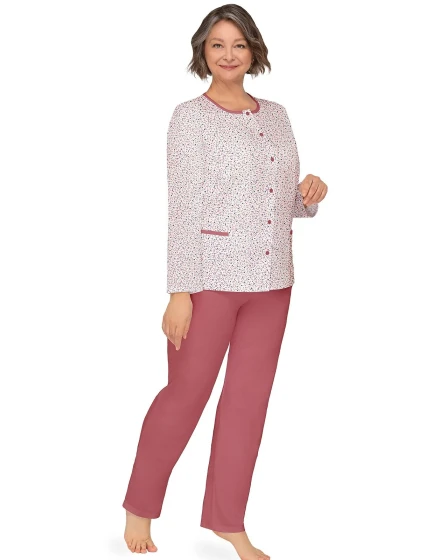 Pyžamo Martel Kasia III 267 délka/r M-3XL rozepínací