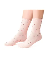 Vzorované netlačící ponožky Steven art.099 35-40