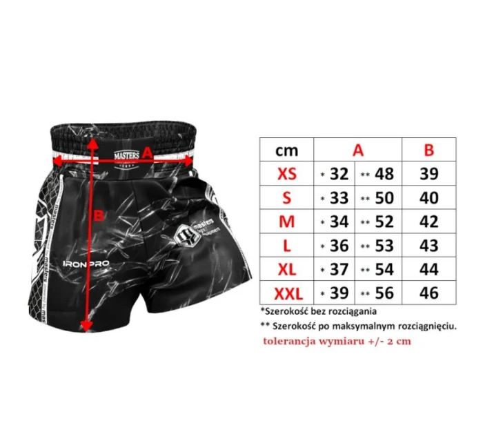 model 21348318 tréninkové šortky černé - Masters