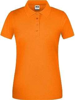 Daiber JN 873 Dámské pracovní bio piqué polo 02.0873 orange